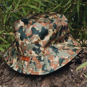 Dixxon CAMO Reversible Bucket Hat -Green- One Size